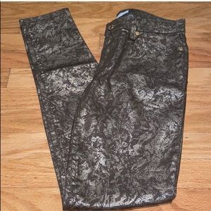 7 For All Mankind Gold Pants